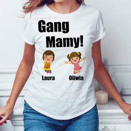 Gang mamy - koszulka damska