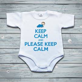 Keep calm and please keep calm - body niemowlęce