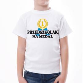 Przedszkolak na medal - koszulka dziecięca